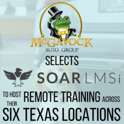 mcgavock auto group selects SOARLMSI platforms to host remote training and skill development for employees